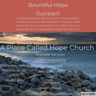 A Place Called Hope | 1809 Garner Station Blvd, Raleigh, NC 27603, USA | Phone: (919) 662-8019