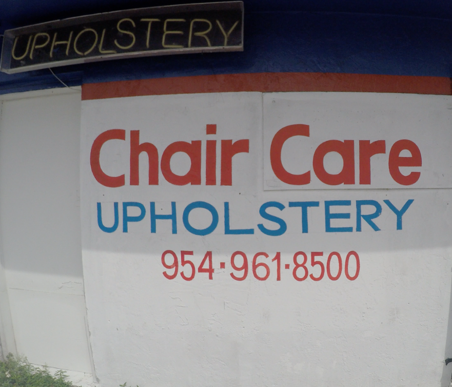 Chair Care Upholstery | 4331 W Hallandale Beach Blvd, Hollywood, FL 33023, USA | Phone: (754) 444-8677