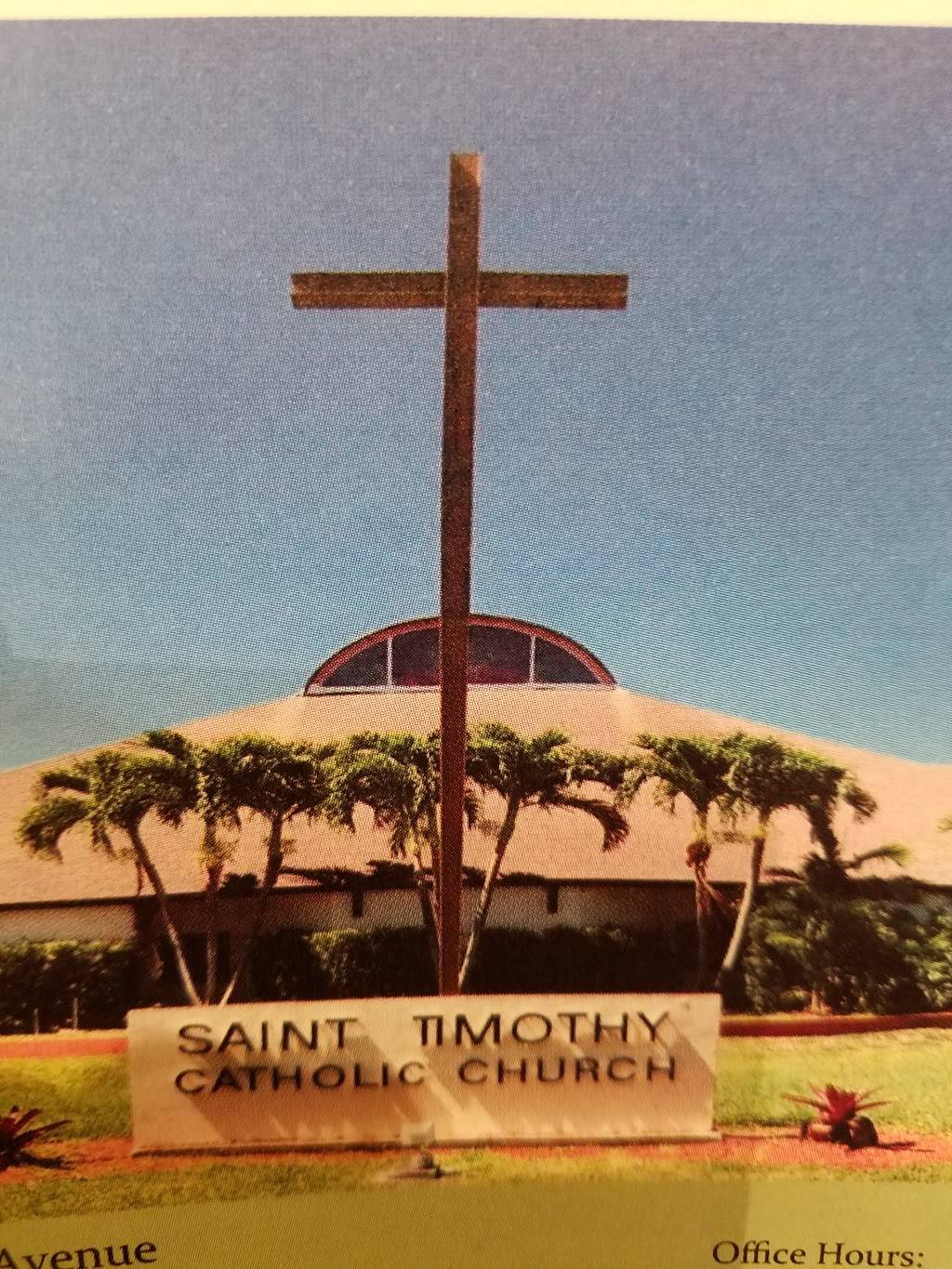 St. Timothys Catholic Church | 5400 SW 102nd Ave, Miami, FL 33165, USA | Phone: (305) 274-8224