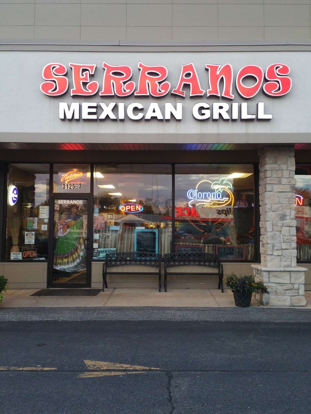 Serranos Mexican Grill | 3125 Calumet Ave #3, Valparaiso, IN 46383, USA | Phone: (219) 286-6996