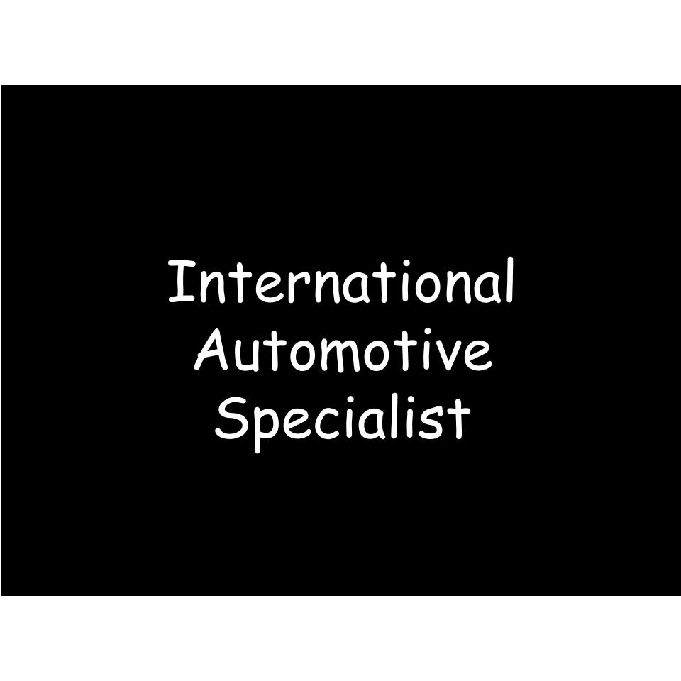 International Automotive Specalists | 8 Lake Marian Rd, Carpentersville, IL 60110 | Phone: (847) 426-4949