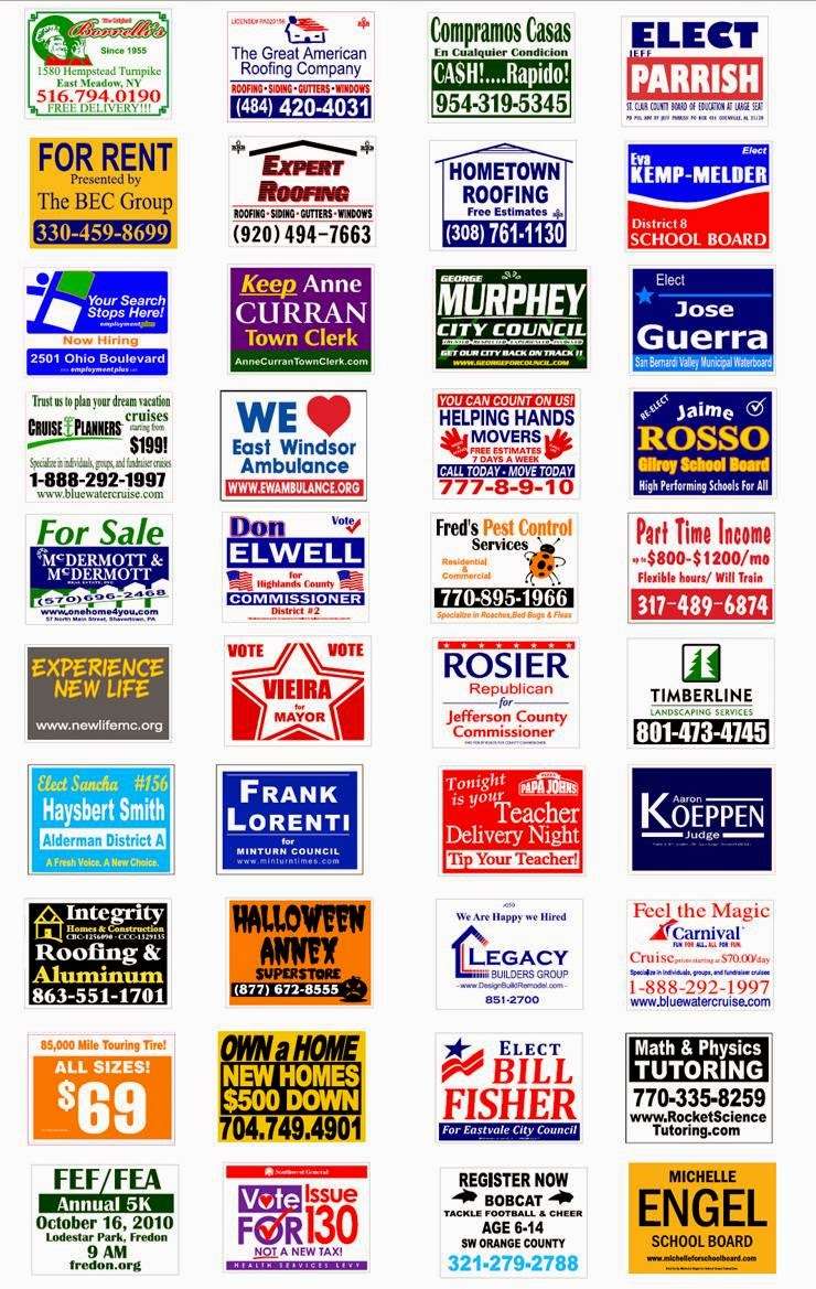 Just Yard Signs | 4880 #A1, Distribution Ct, Orlando, FL 32822, USA | Phone: (407) 978-7008