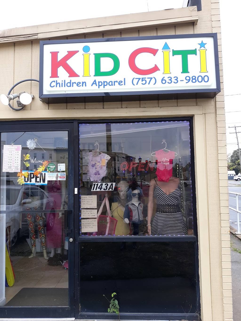 Kid Citi | 1143 Bainbridge Point, Chesapeake, VA 23324, USA | Phone: (757) 633-9800