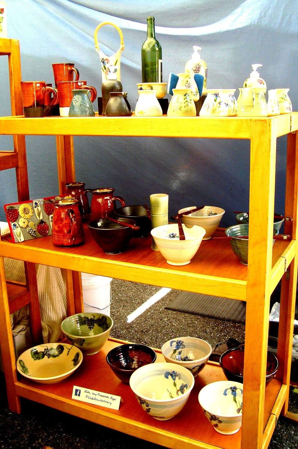 Linda Schauble Pottery | 205 San Vicente St, Davenport, CA 95017, USA | Phone: (831) 425-7296