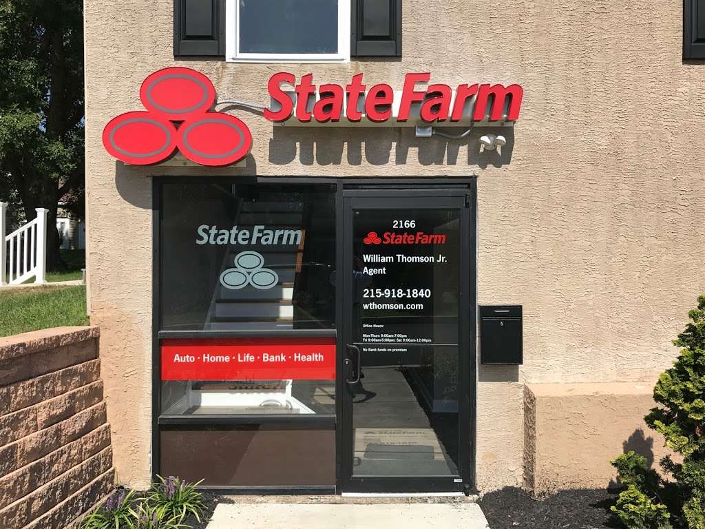 William Thomson Jr - State Farm Insurance Agent | 2166 Street Rd, Warrington, PA 18976, USA | Phone: (215) 918-1840