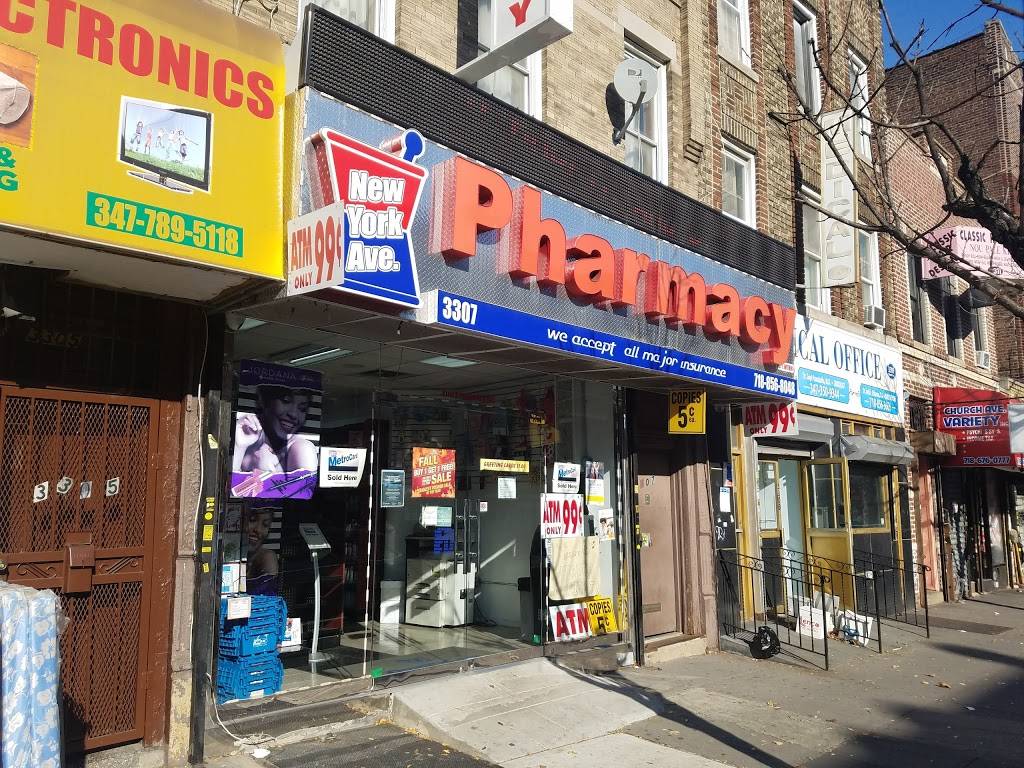 New York Ave Pharmacy | 3307 Church Ave, Brooklyn, NY 11203 | Phone: (718) 856-8048