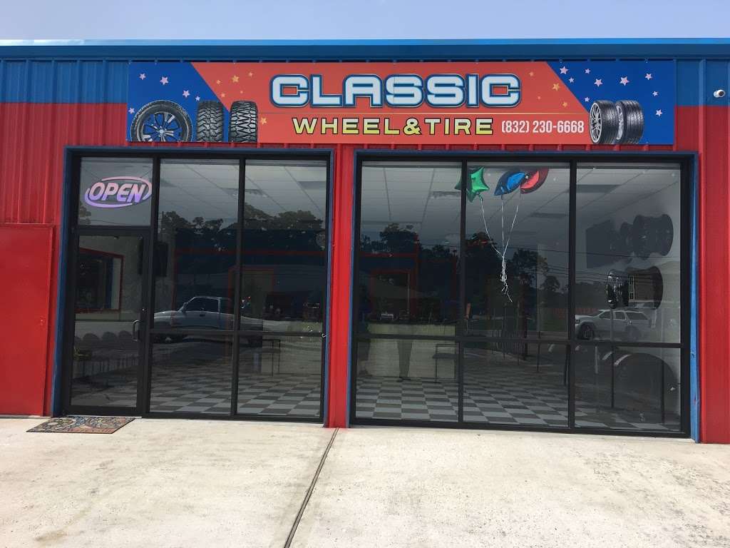 CLASSIC WHEEL & TIRE | A, 14255 Wallisville Rd, Houston, TX 77049, USA | Phone: (832) 230-3668