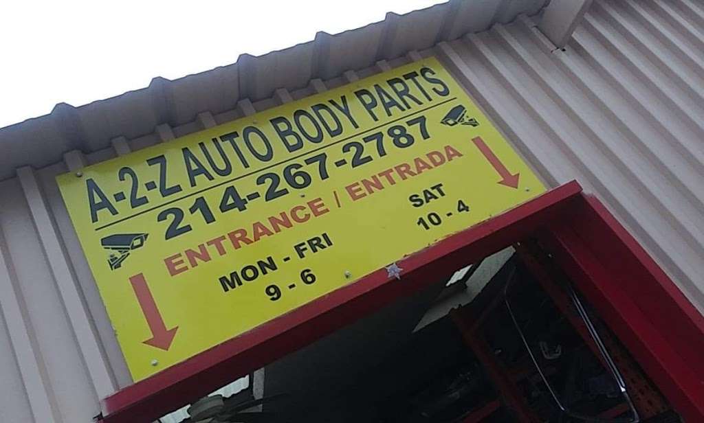 A-2-Z Auto Body Parts | 6355 Zenith St, Dallas, TX 75212, USA | Phone: (214) 267-2787