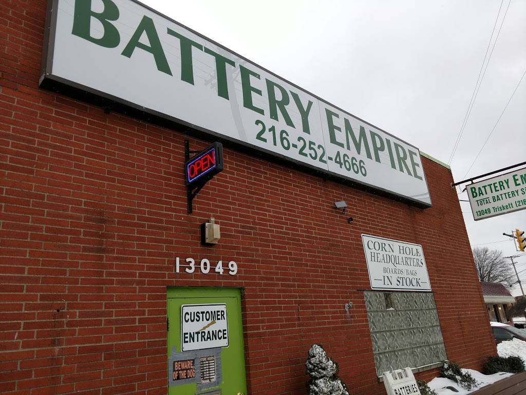 Battery Empire Inc | 13049 Triskett Rd, Cleveland, OH 44111 | Phone: (216) 252-4666