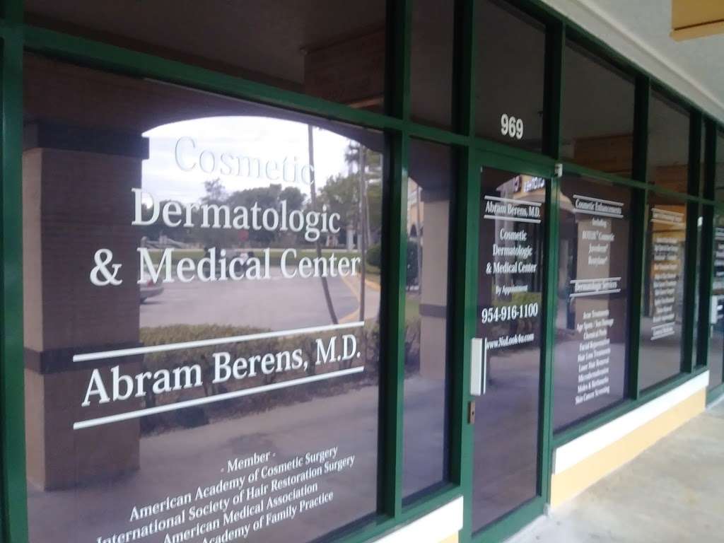 Abram Berens, M. D. | 969 N Nob Hill Rd, Plantation, FL 33324, USA | Phone: (954) 916-1100