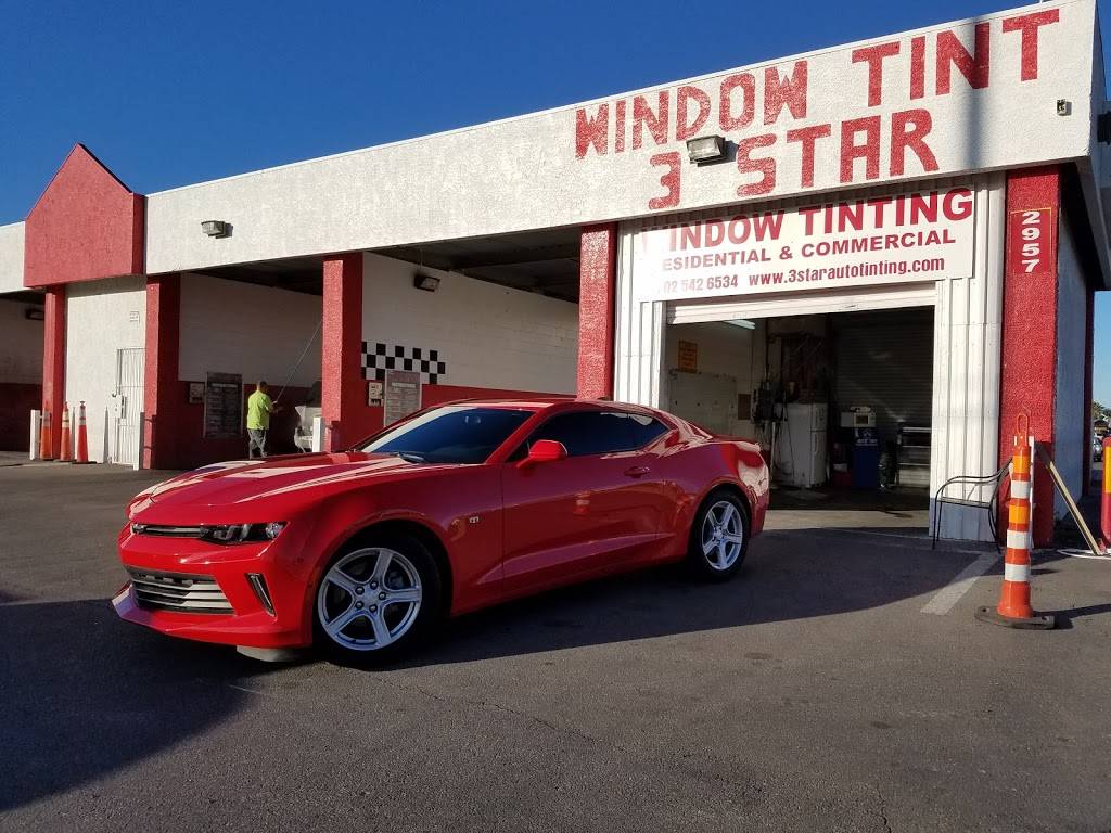 3 Star Auto Tinting | 2957 Las Vegas Blvd N, North Las Vegas, NV 89030 | Phone: (702) 542-6534