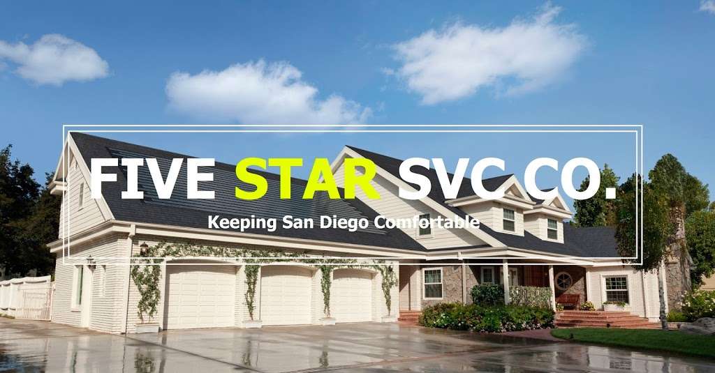 Five Star Service Company | 1373 Athens Pl, Escondido, CA 92026 | Phone: (619) 977-8261