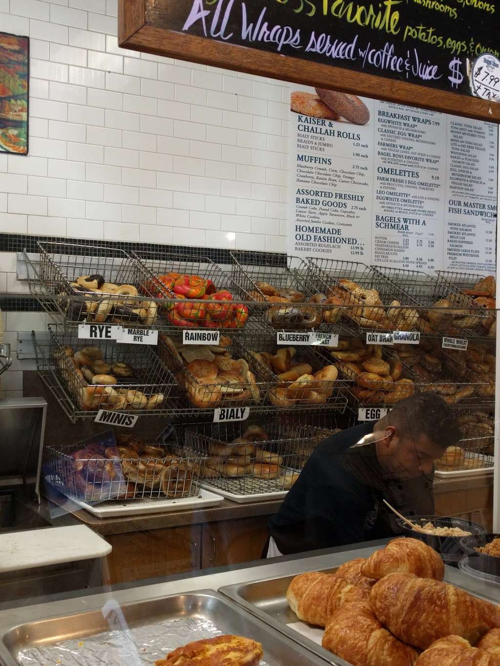 Bagel Boss | 400 Willis Ave, Roslyn Heights, NY 11577, USA | Phone: (516) 626-5599