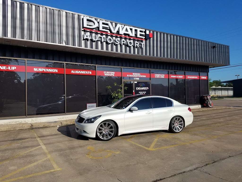 Deviate Autosport | 1789 Upland Dr, Houston, TX 77043 | Phone: (713) 777-8473