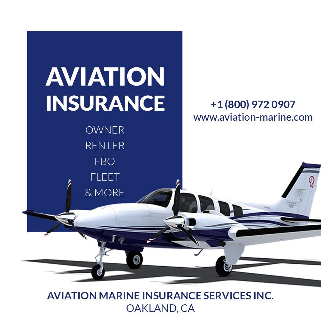 Aviation Marine Insurance Services Inc. | 5707 Redwood Rd, Oakland, CA 94619, USA | Phone: (510) 530-4415