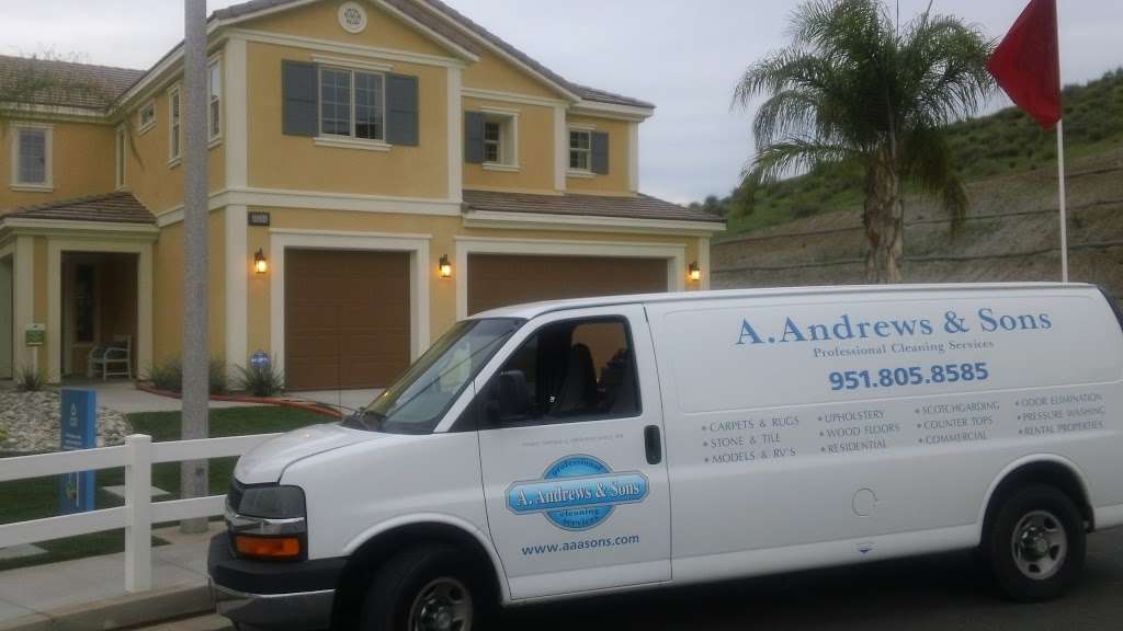 A Andrews & Sons Professional Cleaning Services | 35736 Country Park Dr, Wildomar, CA 92595, USA | Phone: (951) 805-8585
