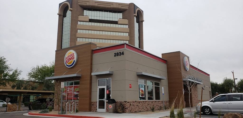 Burger King | 2834 N 44th St, Phoenix, AZ 85008, USA | Phone: (602) 296-4581