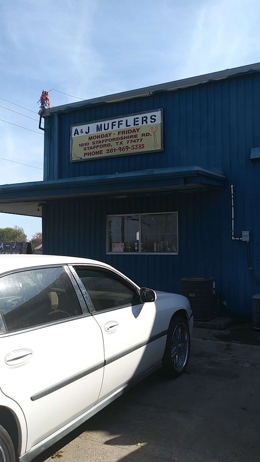 A & J Mufflers & Converters | 1810 Staffordshire Rd, Stafford, TX 77477, USA | Phone: (281) 969-5385