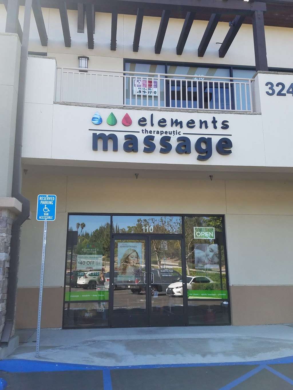 Elements Massage - South Carlsbad | 3247 Camino De Los Coches #110, Carlsbad, CA 92009, USA | Phone: (760) 585-9101