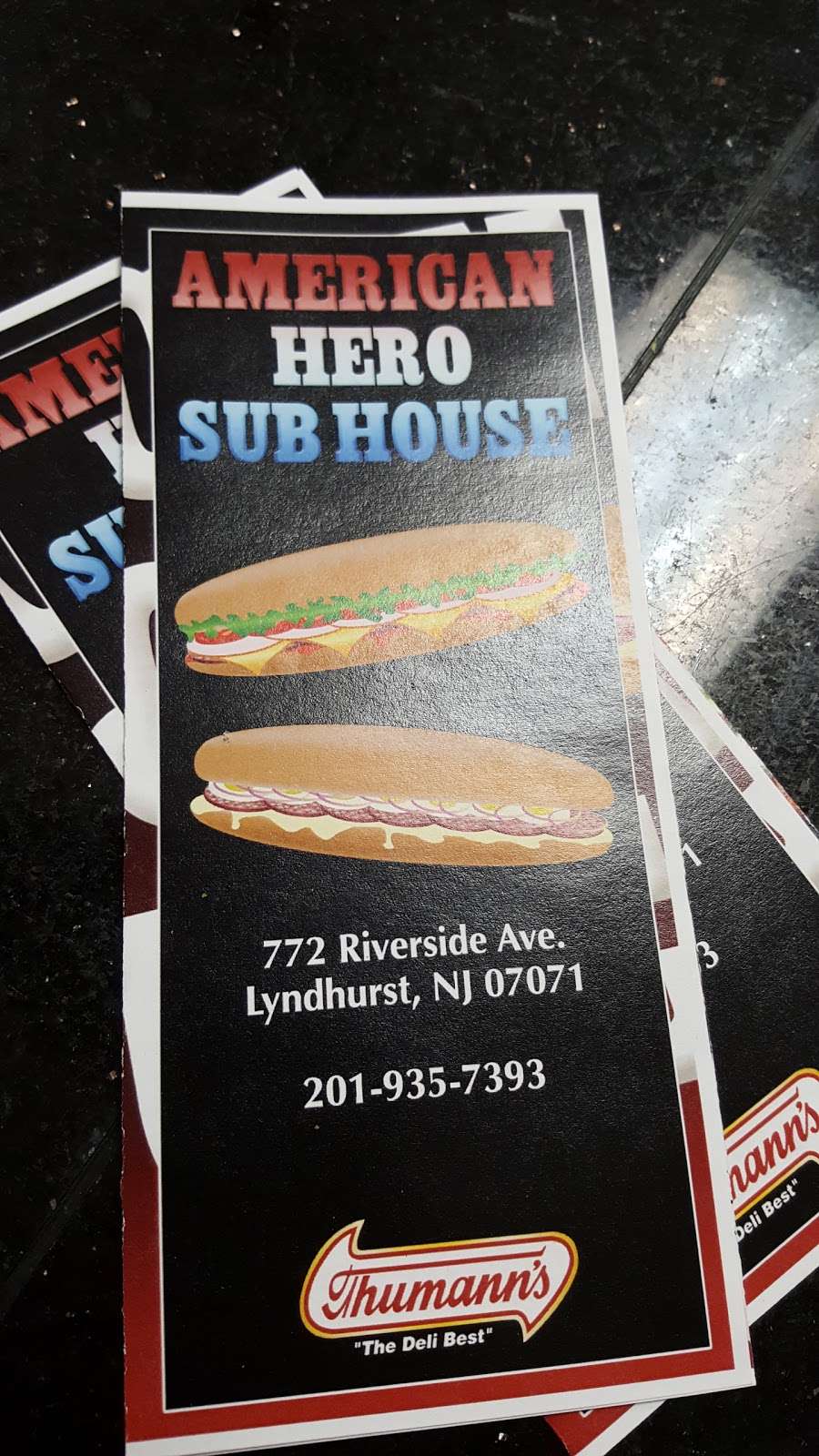 American Hero Subhouse | 772 Riverside Ave, Lyndhurst, NJ 07071, USA | Phone: (201) 935-7393