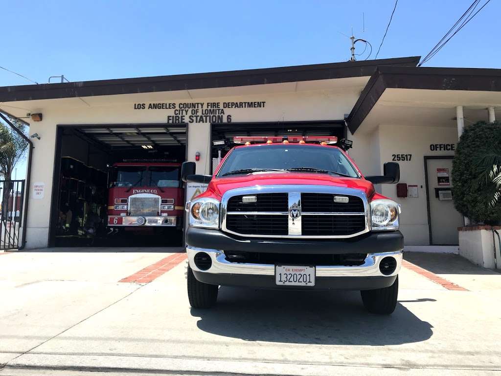 Los Angeles County Fire Dept. Station 6 | 25517 Narbonne Ave, Lomita, CA 90717, USA | Phone: (310) 326-2461