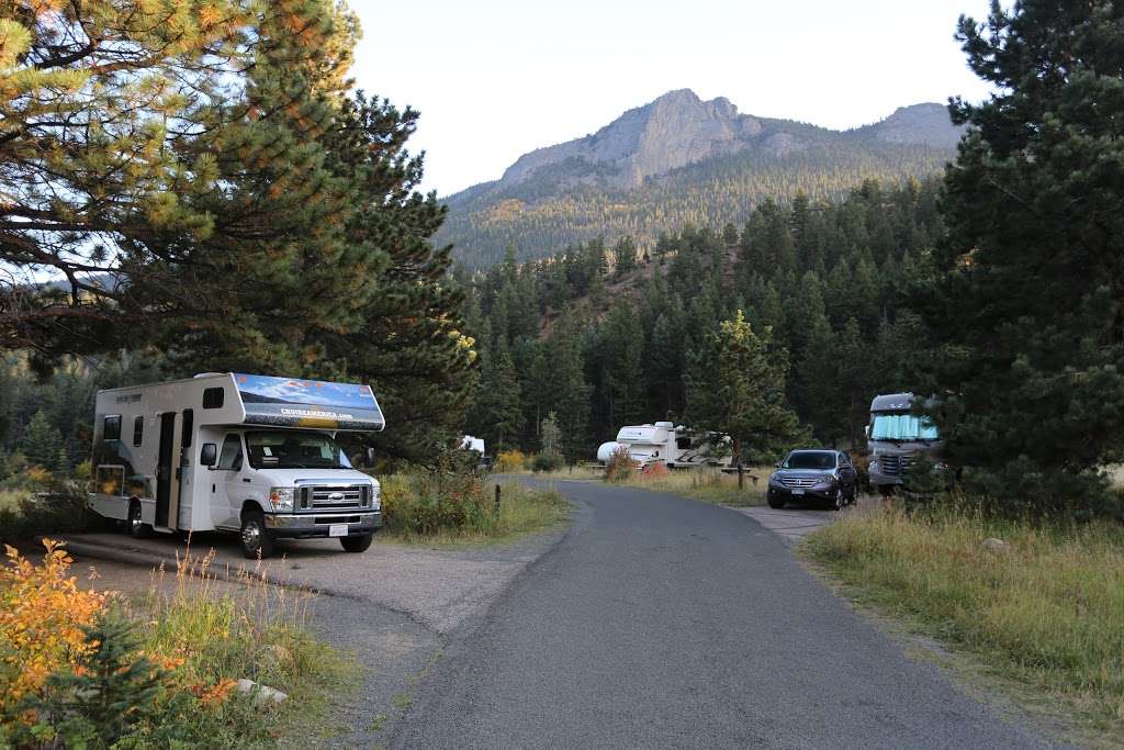 Aspen Glen Campground | US-34 & Old Fall River Rd, Estes Park, CO 80517, USA | Phone: (970) 586-1206