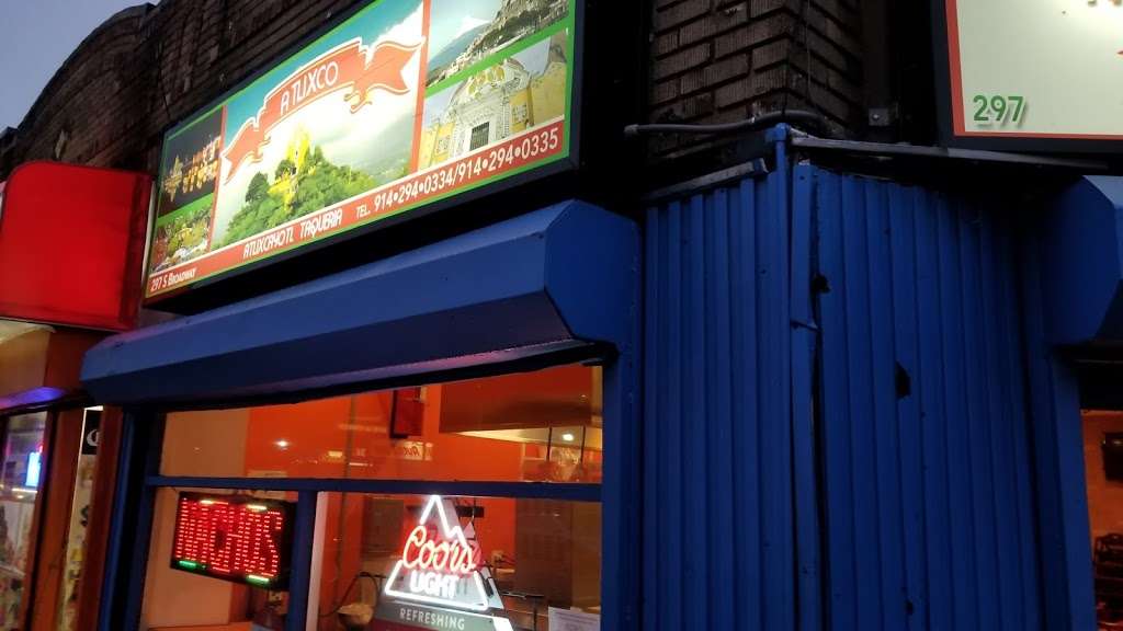 Atlixcayotl Taqueria | 297 S Broadway, Yonkers, NY 10705, USA | Phone: (914) 255-2549 Atlixcayotl Taqueria | 297 S Broadway, Yonkers, NY 10705, USA | Phone: (914) 255-2549