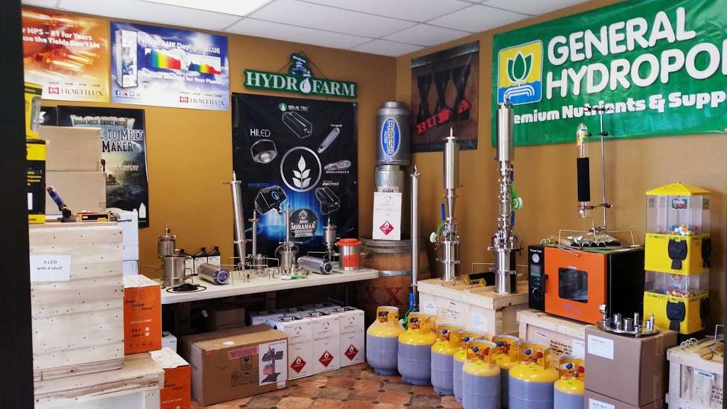 Miramar Hydroponics | 2412, 7570 Trade St, San Diego, CA 92121, USA | Phone: (858) 549-8649