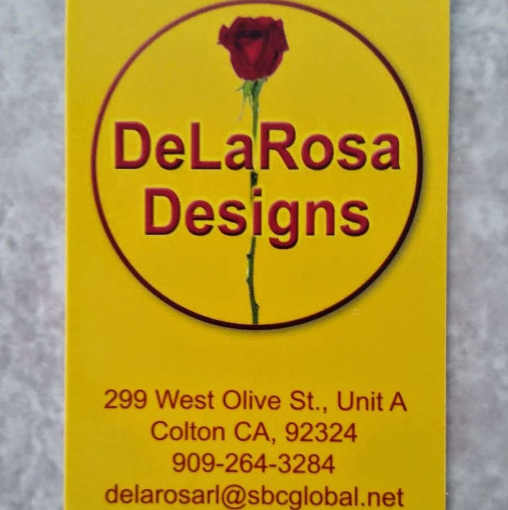 De La Rosa Designs Flowers | 299 W Olive St, Colton, CA 92325, USA | Phone: (909) 264-3284