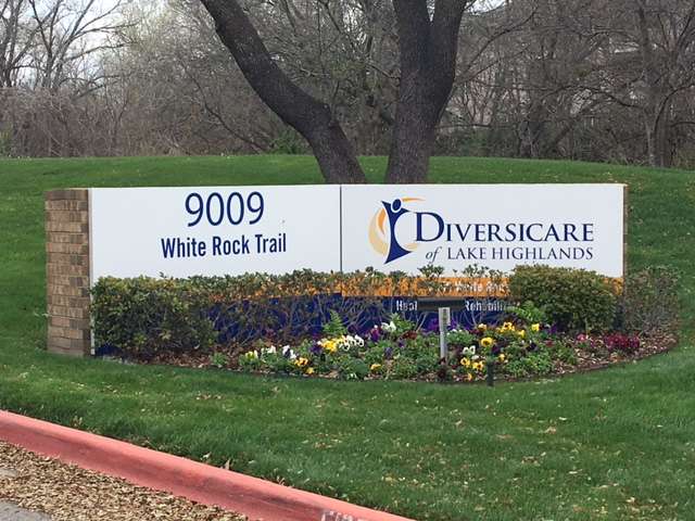 Diversicare at Lake Highlands | 9009 White Rock Trail, Dallas, TX 75238, USA | Phone: (214) 355-3300