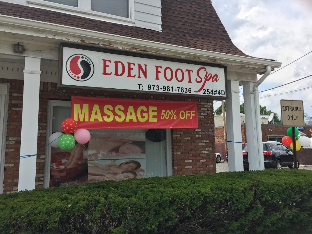 Eden Foot Spa | 254 Comly Rd #4d, Lincoln Park, NJ 07035, USA | Phone: (973) 981-7836