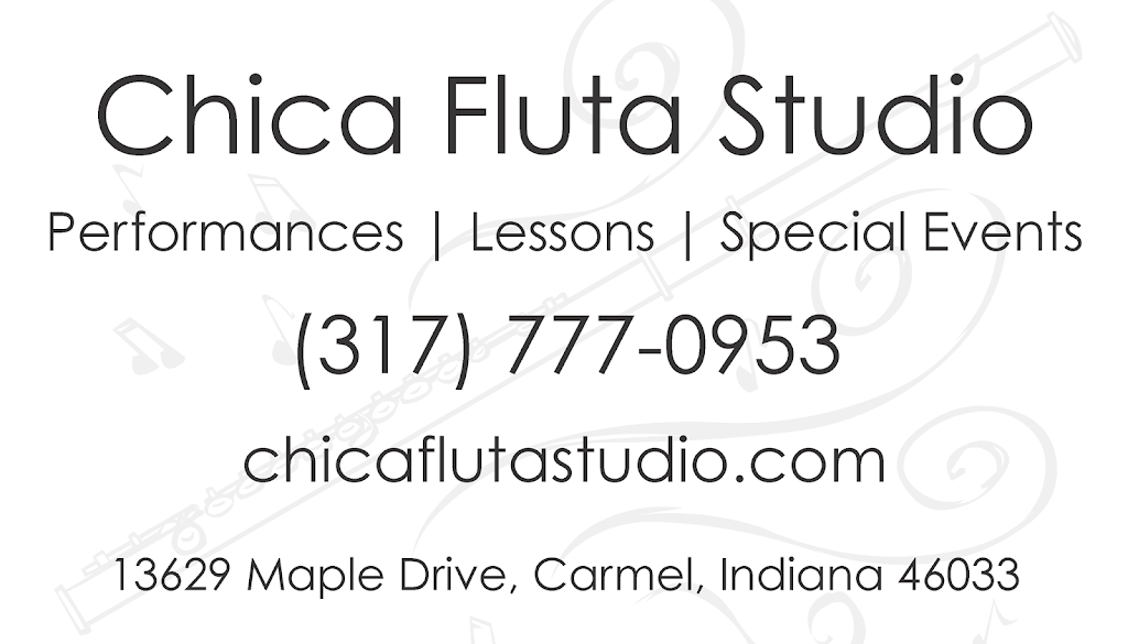 Chica Fluta Studio | 13629 Maple Dr, Carmel, IN 46033 | Phone: (317) 777-0953