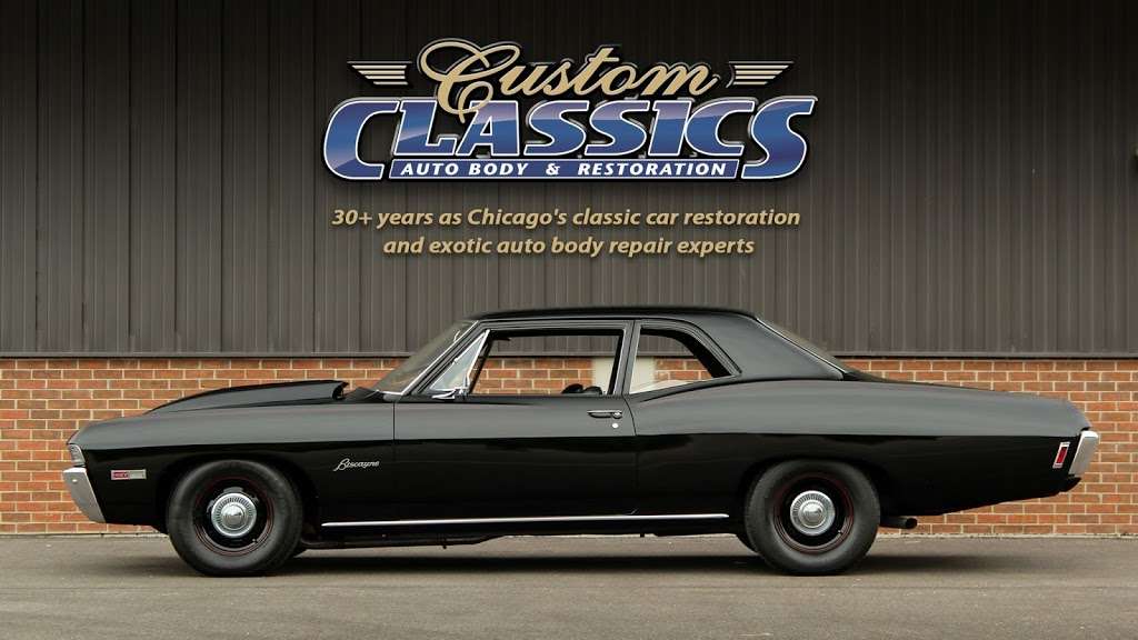 Custom Classics Auto Body & Restoration | 518 E Burnett Rd, Island Lake, IL 60042, USA | Phone: (847) 487-2272