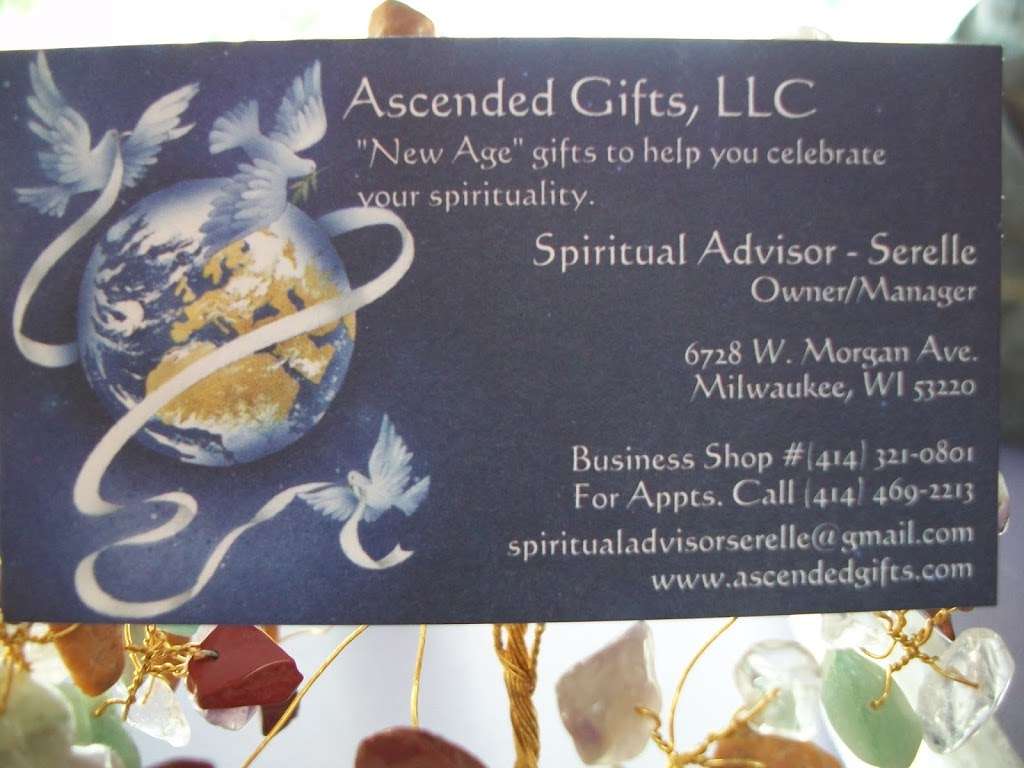 Ascended Gifts, Llc | 6728 W Morgan Ave, Milwaukee, WI 53220, USA | Phone: (414) 321-0801