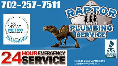 Raptor Plumbing | 8755 S Lindell Rd #100, Las Vegas, NV 89139 | Phone: (702) 257-7511