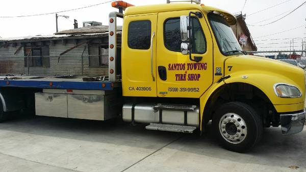 Santos Towing and Tire Shop | 3850 E Church Ave, Fresno, CA 93725, USA | Phone: (559) 351-9952