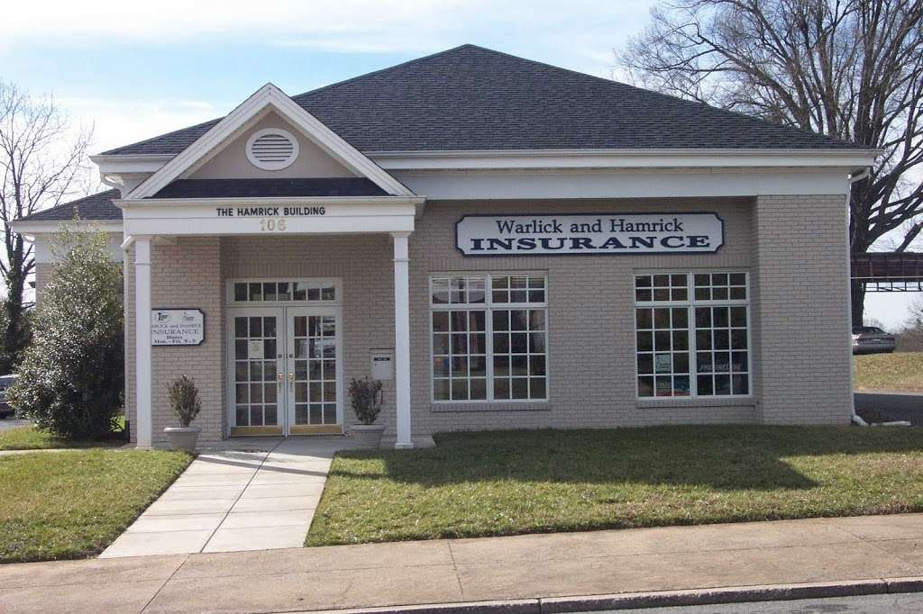 Warlick and Hamrick Insurance | 106 E Mountain St, Kings Mountain, NC 28086 | Phone: (704) 739-3611