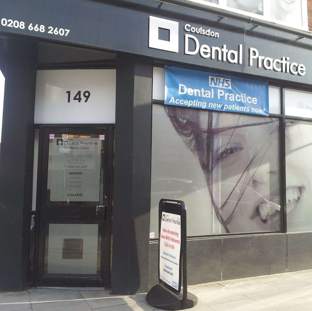 Coulsdon Dental Practice | 149 Brighton Rd, Coulsdon CR5 2NH, UK | Phone: 020 8668 2607