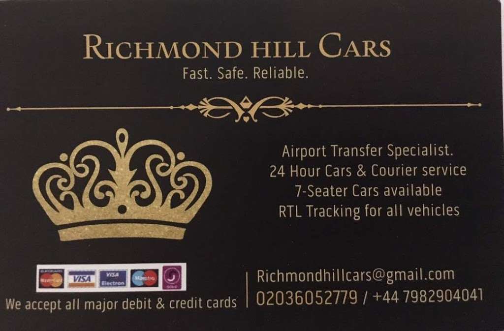 Richmond Hill Cars | 36 Hobart Pl, Richmond TW10 6JG, UK | Phone: 07982 904041