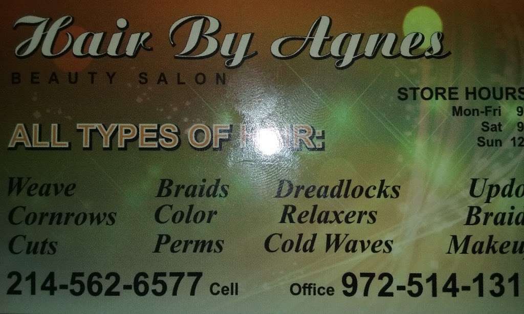 Hair By Agnes | 3026 N Belt Line Rd, Irving, TX 75062, USA | Phone: (214) 562-6577