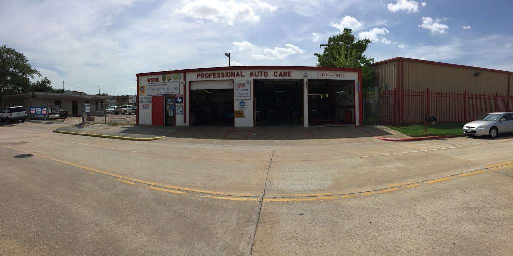 Professional Auto Care | 9916 Honeywell Rd, Houston, TX 77074, USA | Phone: (713) 270-0474