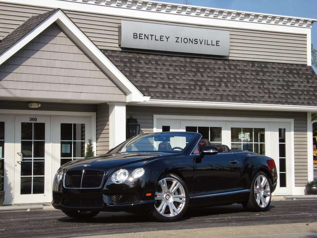 Bentley Zionsville | 360 S 1st St, Zionsville, IN 46077, USA | Phone: (317) 873-2360