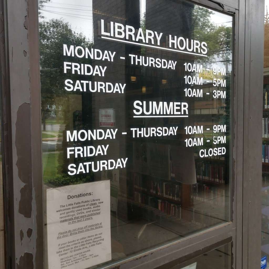 Little Falls Public Library | 8 Warren St, Little Falls, NJ 07424 | Phone: (973) 256-2784