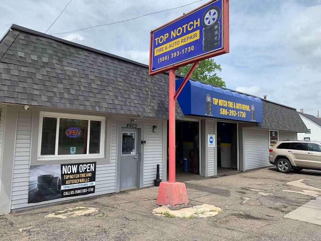 Top Notch Tire and Auto Repair LLC | 4603 E 9 Mile Rd, Warren, MI 48091 | Phone: (586) 393-1730