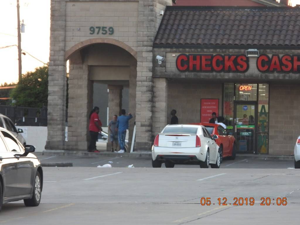 Checks Cashed | 9759 Forest Ln, Dallas, TX 75243, USA | Phone: (972) 234-8484