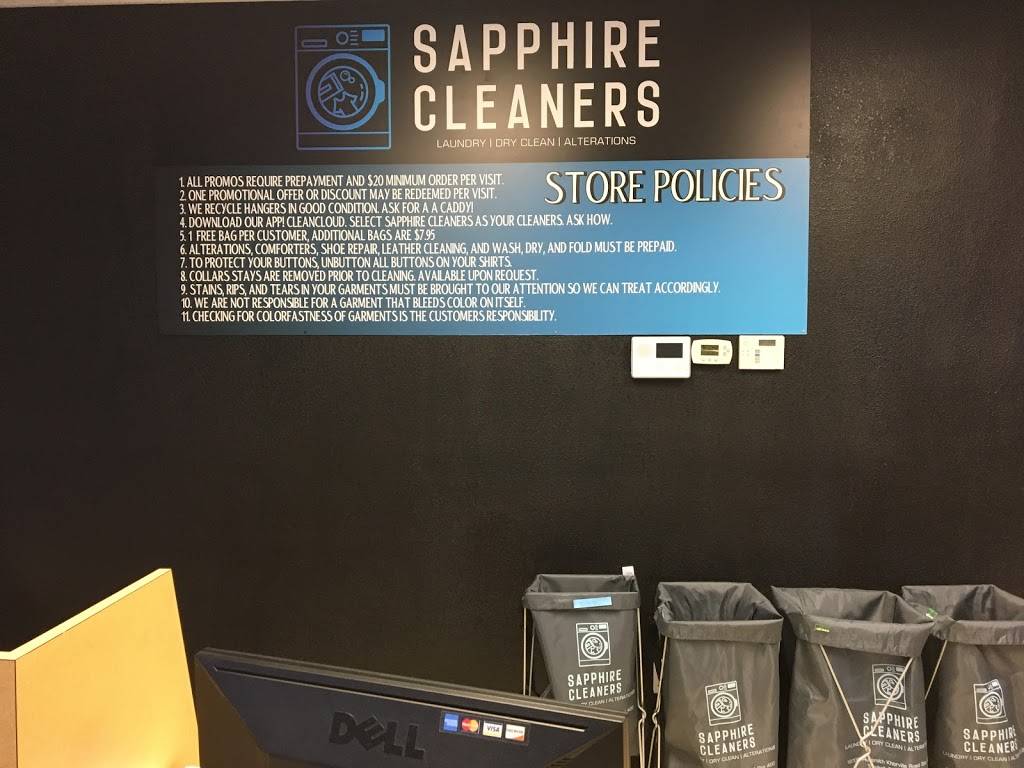 Sapphire Cleaners | 18708 Hufsmith - Kohrville Rd #400, Tomball, TX 77375, USA | Phone: (281) 251-8383