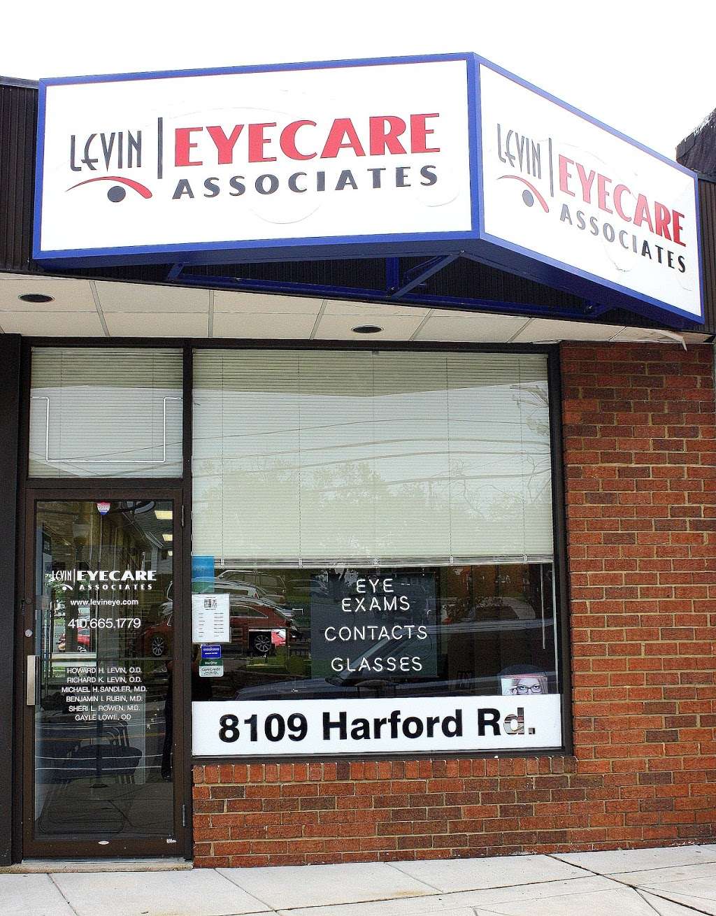 Levin Eyecare - Parkville | 8109 Harford Rd, Parkville, MD 21234, USA | Phone: (410) 665-1779