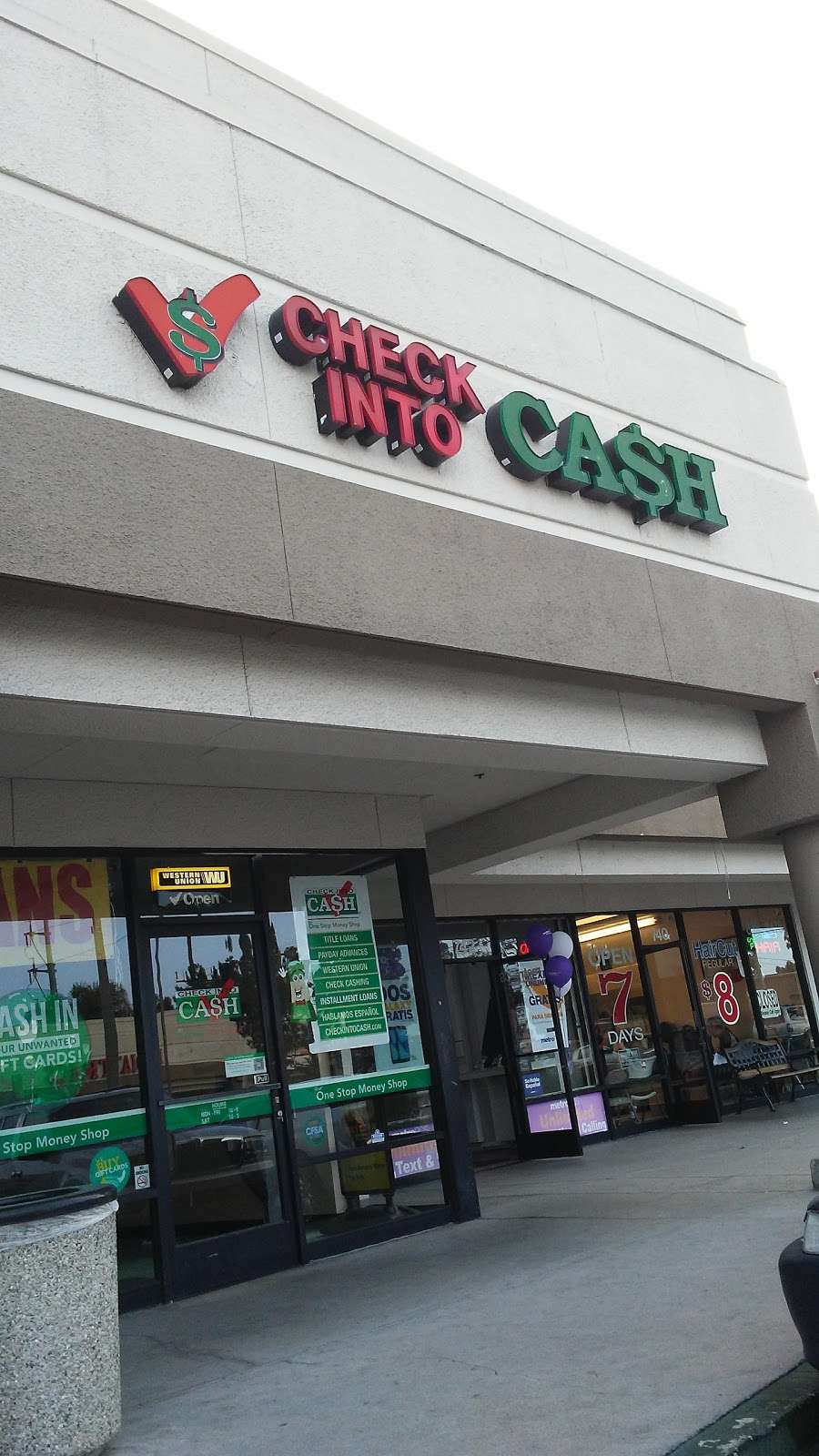 Check Into Cash | 744 S Harbor Blvd, Santa Ana, CA 92704, USA | Phone: (714) 775-2241