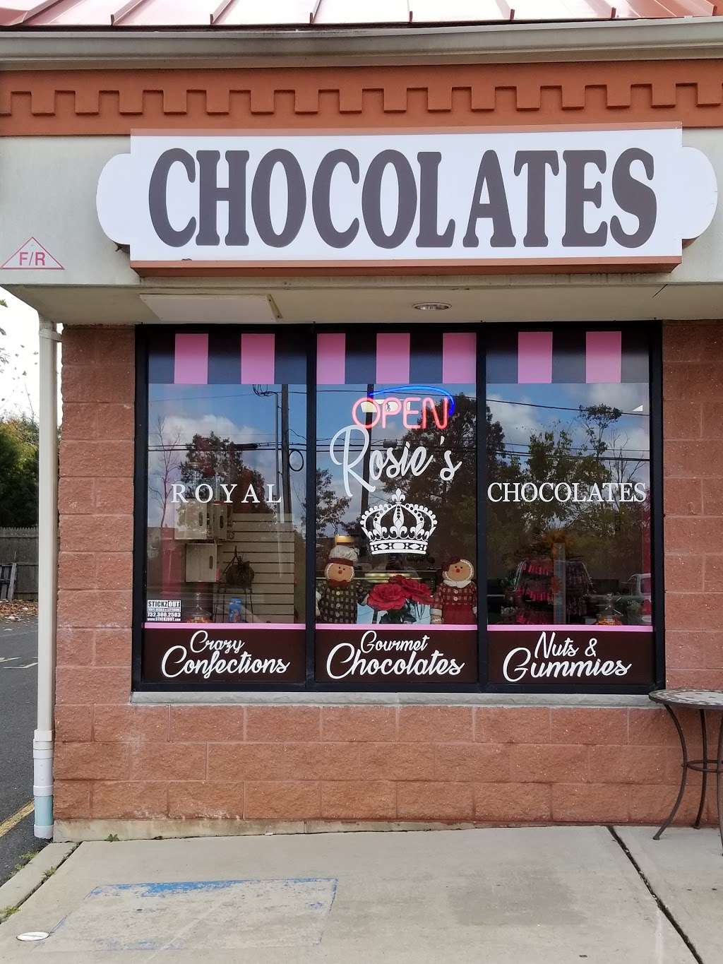 Rosies Royal Chocolates | 708 Fischer Blvd unit 1, Toms River, NJ 08753 | Phone: (732) 604-3327