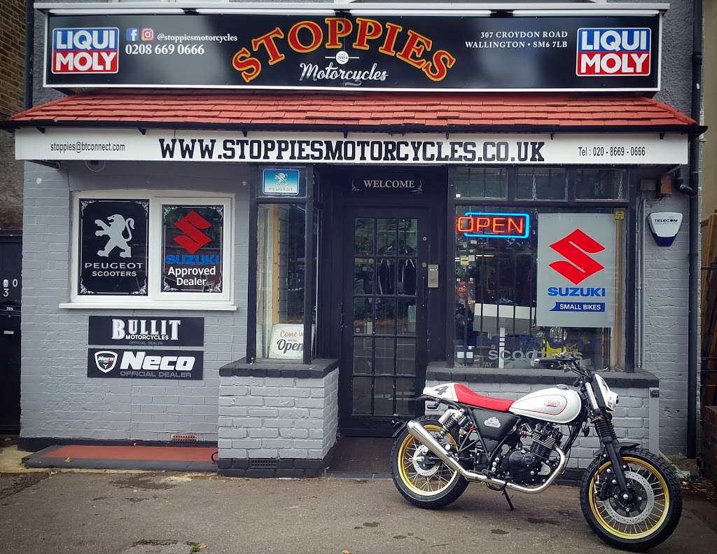 Stoppies Motorcycles | 307 Croydon Rd, Wallington, Croydon SM6 7LB, UK | Phone: 020 8669 0666